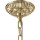 Canada LED 28 inch Antique Brass Chandelier Ceiling Light